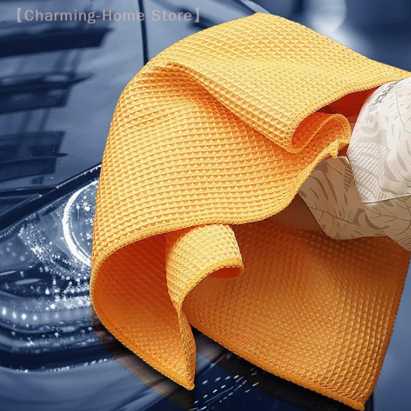 🧽 Serviette Microfibre Nettoyage Auto & Maison